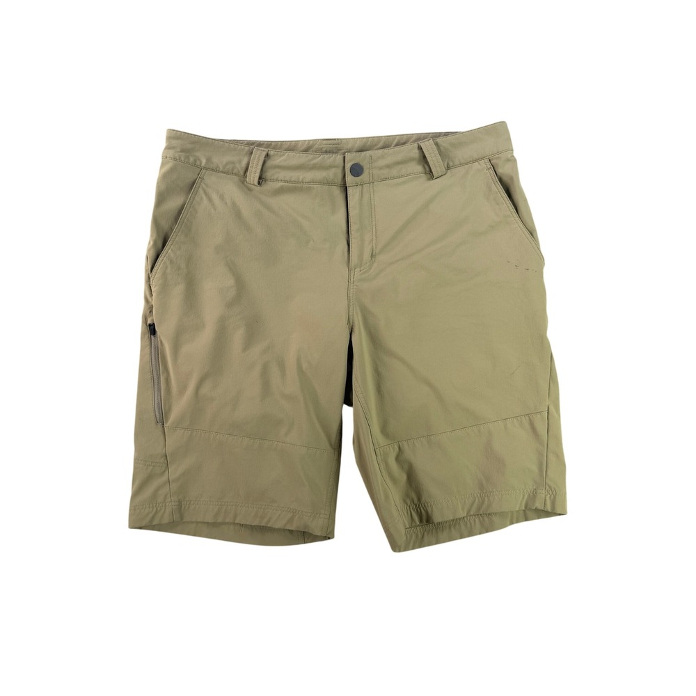 Stio Rivet Shorts Mens 36 Khaki Tan Nylon Spandex Hiking Outdoor 200163